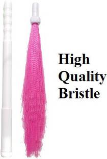BARBYAM Adjustable Plastic Multi Colored Broom ,Foldable Plastic Colored Phool Jhadu Plastic Wet and Dry Broom