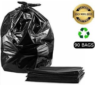 Global Venders 90 Pieces Biodegradable Garbage Bags of 20 x 24 Inch Medium 20 L Garbage Bag  Pack Of 90