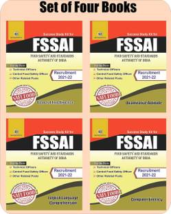 FSSAI Technical Officer, CFS Officer Recruitment 2021-22 (Set Of Four Books)