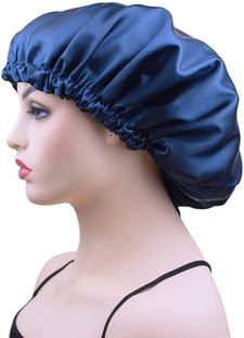WAHHSON Satin Bonnet Sleeping Cap Hair Bonnet Double Layered Adjustable Reversible Silky Night Hat for Natural Hair Teens Toddler Child Baby