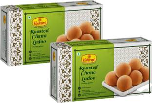 Haldiram's Roasted Chana Ladoo (Pack of 2) Box