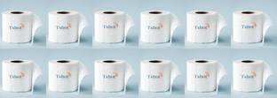 Tshot Soft Toilet Paper Roll "100% Eco Friendly" (2 PLY) Toilet Tissue Paper Roll (Pack Of 12) Toilet Paper Roll