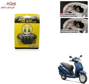 AuTO ADDiCT Iron Tyre Valve Cap for Bike