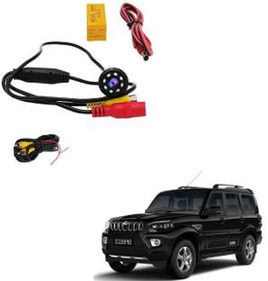 AuTO ADDiCT Reverse Parking Camera Car Rear View(Waterproof,LED,Night Vision) for Mahindra New Scorpio Reverse Assist Camera System