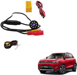 AuTO ADDiCT Reverse Parking Camera Car Rear View(Waterproof,LED,Night Vision) for Mahindra XUV 300 Reverse Assist Camera System