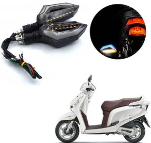 AuTO ADDiCT Front, Rear LED Indicator Light for Honda Aviator