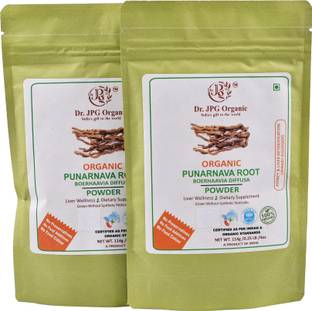 Dr. JPG Organic Punarnava Powder For Liver Care Boerhavia Diffusa 114g ( Pack Of 2)