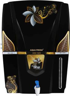Aqua Fresh RO_UV_UF_Golden Black 12 L RO + UV + UF + TDS Water Purifier with Prefilter