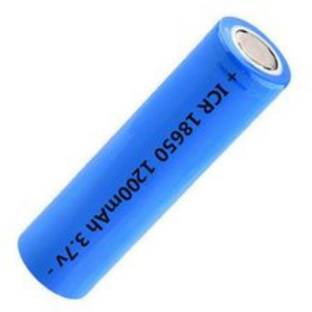 DHRUV-PRO 3.7V 1200mAh ICR18650 Lithium Rechargeable for Flashlight LED Light Headlight Battery