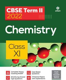 Arihant CBSE Chemistry Term 2 Class 11 for 2022 Exam (Cover Theory and MCQs)