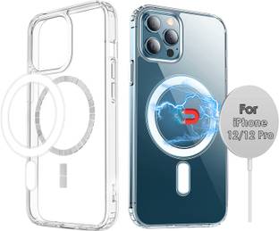 CellFAther Back Cover for Apple iPhone 12 Classic Hybrid Magnetic Shockproof Military-Grade Protection Case