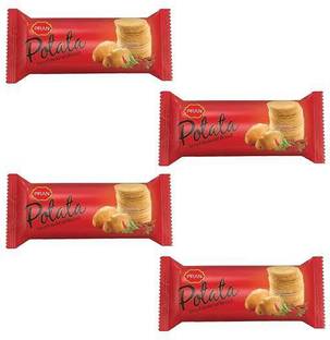 Pran Potato Spicy Flavoured Biscuits 8 Packs Spicy Biscuit
