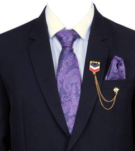 RANDOM STRIPE Satin Tie Pin Set