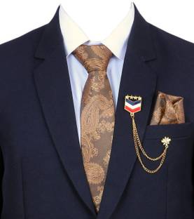RANDOM STRIPE Satin Tie Pin Set
