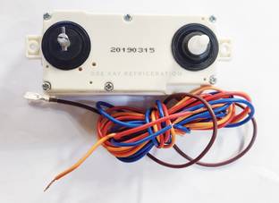 vinad VIDEOCON ROSA 4 WIRE 15 MINUTE DOUBLE TIMER SUITABLE FOR SEMI AUTOMATIC WASHING MACHINE.(MATCH & BUY) Preset Electronic Timer Switch