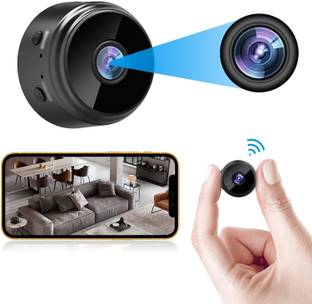 Bzrqx Mini Wireless Video Audio Full HD 1080P Camera Night Vision Supports Up to 64 GB Spy Camera
