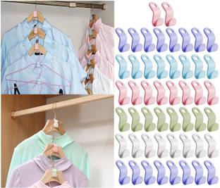 TruVeli Clothes Hanger Connector Hooks Closet Hangers Organizer Space-Saving Hook Hook 50