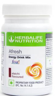HERBALIFE Afresh Energy Drink Mix - Elaichi Flavor Plant-Based Protein