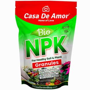 Casa De Amor Organic NPK Bio Fertilizer Granules, Perfect to Use on All Plants Fertilizer, Soil