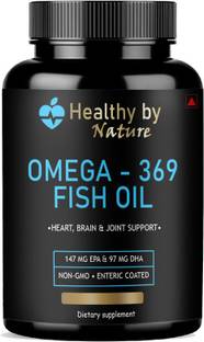 Healthy By Nature Advanced Fish Oil (Triple Strength) With 1000Mg Omega 369 Advanced