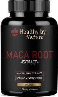 Healthy By Nature Maca Root Capsules Enriched with Maca Root Extract for Men Advanced