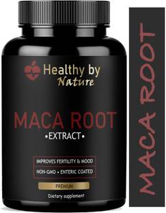 Healthy By Nature Maca Root Capsules Enriched with Maca Root Extract for Men (Pro)