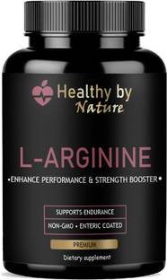 Healthy By Nature L-Arginine 1000mg Capsules Per Serving, l arginine supplement Premium