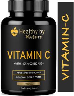 Healthy By Nature Nutrition 100% Vitamin C Capsule for Glowing Skin (Premium)