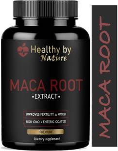 Healthy By Nature Maca Root Capsules Enriched with Maca Root Extract for Men (Premium)