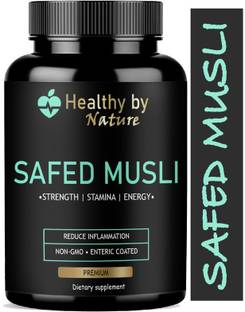 Healthy By Nature Safed Musli, safed musli capsule, testosterone booster for men (Ultra)