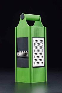 Amulakh Mandoline Slicer Multi-Purpose Vegetable Chopper 10 in 1 Hand-held Potato Spices Shredder Vegetable Cutter Grater Julienne Carrot Cucumber Fruit Slicer Adjustable Soft Grip Handle Kitchen Tool Vegetable Chopper