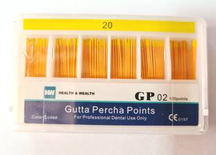pyrax Dental Health & Wealth Gutta Percha Point (20#-2%) Dental Elevator