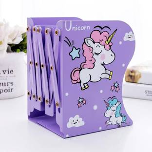 Dallao 3 Compartments Metal Book Stand