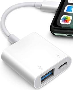 Jihaan High Speed Data Transfer Connector OTG USB 3.0 to iPhone Adapter Lightning USB to Adapter USB Cable