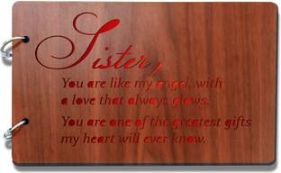 Suveharts Sister Glows Scrapbook Photo Album for Gift Album
