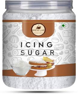 Brew Lab Icing Sugar Best used for Baking , Frosting, Glazing, Filling, Thickening Cakes and Desserts | Baking Decorative Icing Sugar