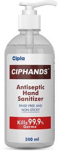 Cipla ANTISEPTIC 500 ML HAND SANITIZER Hand Sanitizer Bottle
