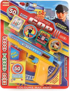Olympia Games And Toys Super Cop Police Officer Pretend Role Play Kit Set with Gun, Bullets and Handcuff for 4+ Age Kids