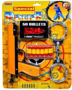 Olympia Games And Toys Special Police Set with Gun, Bullet Holder and Handcuffs for 4+ Age Kids