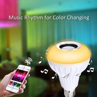 ENETLY Led Bulb with Bluetooth Speaker Music Light Bulb Smart Bulb