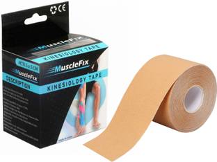 MuscleFix Waterproof Kinesiology Tape For Injury Recovering Muscle Support 5 m X 5 cm Beige Kinesiology Tape