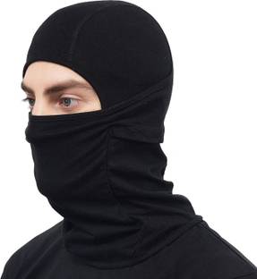 HSR Black Bike Face Mask for Men & Women