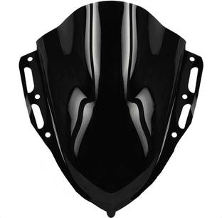 FK Racing DB Visor for Yamaha R15M,R15 V4 (Blac Bike Windshield