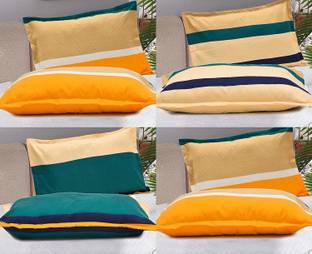 RUSTIC LINEN Microfiber Pillows Cover