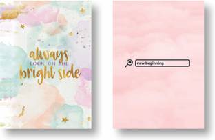 3DS Note book A5 Diary Unruled 80 Pages