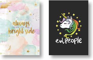 3DS Note book A5 Note Book Unruled 80 Pages