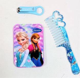 Preili's Light Blue Frozen fever Cute Makeup kit for Girls and Kids 002