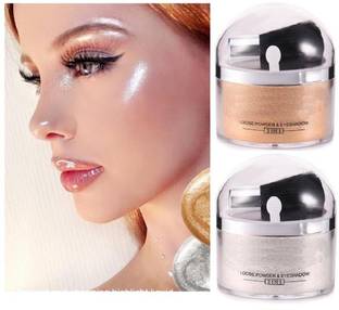 THTC Best Illumination Face Makeup powder Highlighter [Silver / Gold ] Highlighter