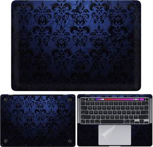 dzazner Fullbody 4 in 1 Precision Cut Laptop Skin Wrap (Top, Bottom, Around Keyboard, Trackpad Protect...