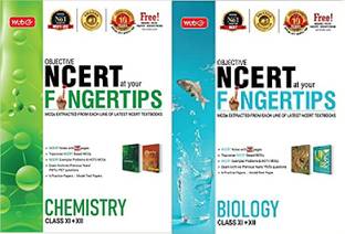 MTG Objective NCERT At Your FINGERTIPS For NEET-AIIMS - Chemistry + Biology Best Books For NEET & JEE Preparation (Based On NCERT Pattern - Latest & Revised Edition 2022)